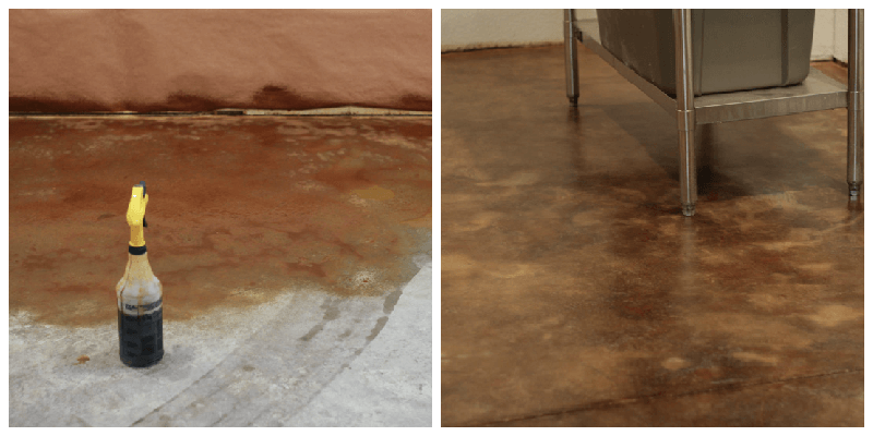 How to Acid Stain Concrete Floors • The Prairie Homestead